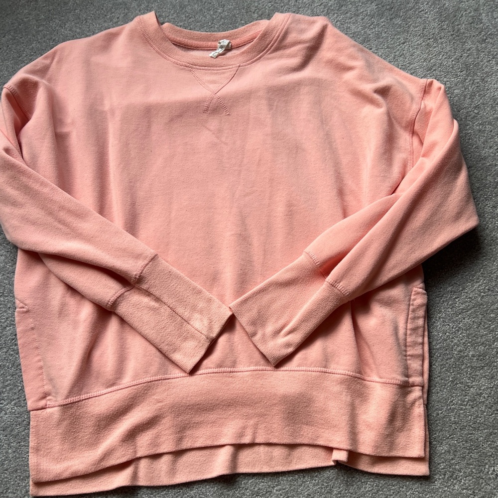Pink Long Sleeve Sweatshirt